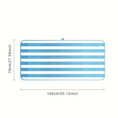 Soft Striped Bath Towel - Quick Drying Absorbent Towel