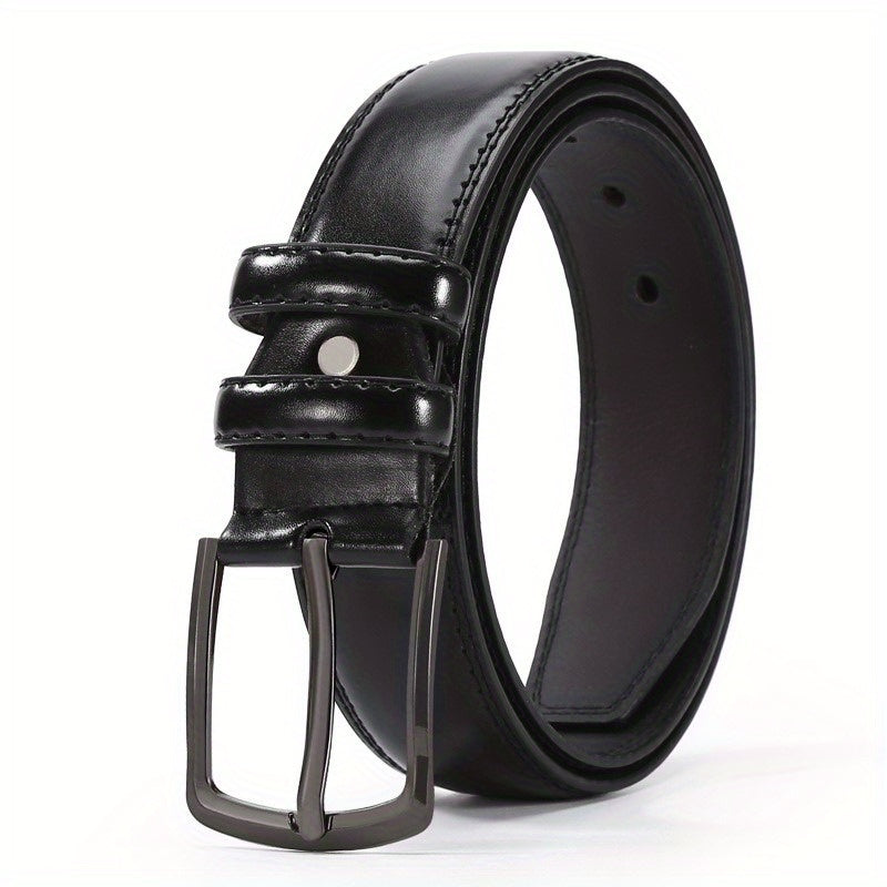 Men's Leather Business Leisure High Pure Cowhide Belt