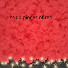 4500pcs Non woven Fabric Petals Wedding Decoration