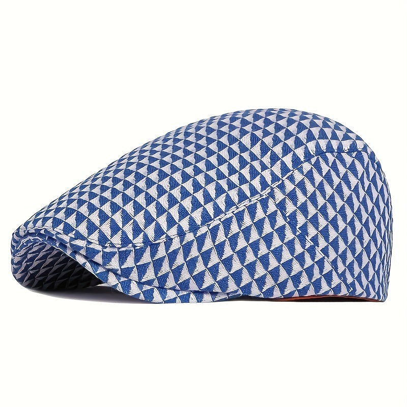 Casual Summer British Beret Breathable Hat for Men Women