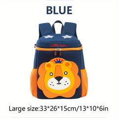 Kindergarten Elementary School Cartoon Lion Backpack