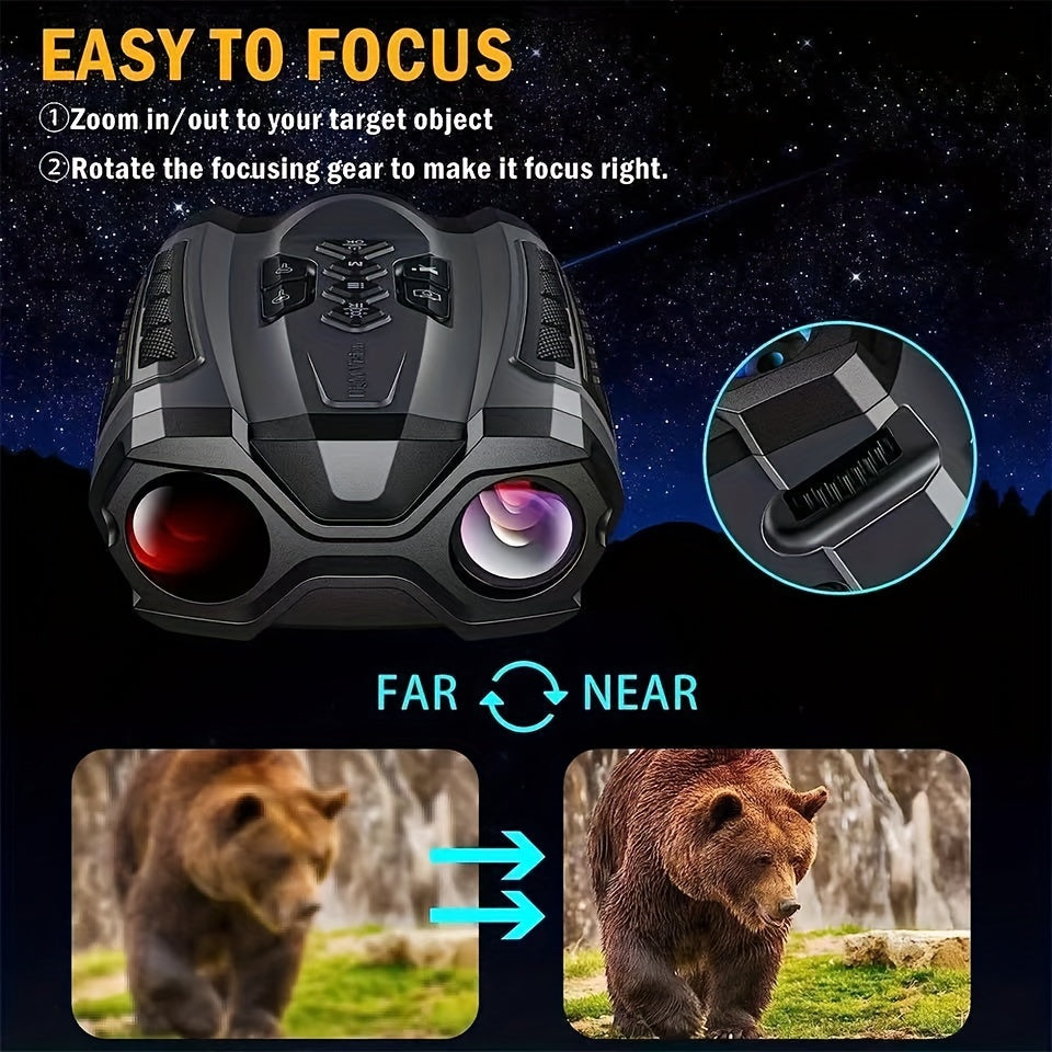 Infrared Night Vision Device 32GB Memory Card 8X Digital Zoom Rechargeable