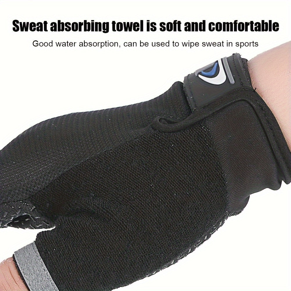 1pair Fishing Gloves Anti slip Breathable Mitten 2 finger Cut Unisex Gloves