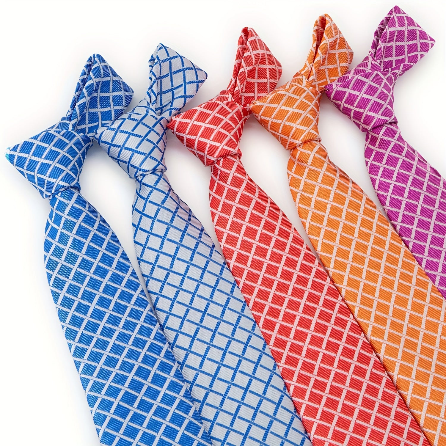 Men's Rainbow Jacquard Tie for Party Business