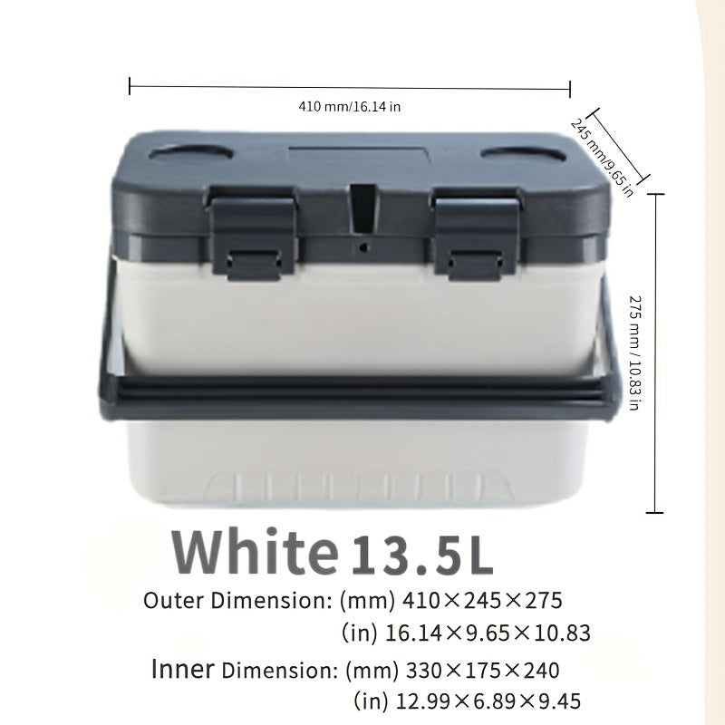 Portable Insulated Cooler Box for Camping Car Travel