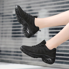 Women's Air Cushion Athletic Running Shoes Comfortable Mesh Sneakers