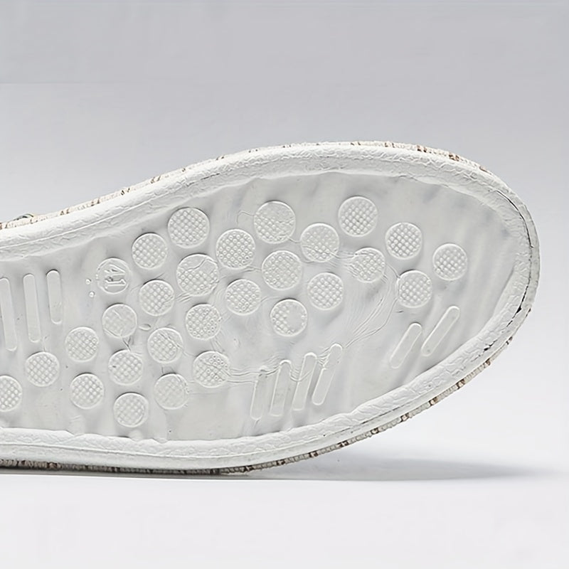 Men's Slip-On Espadrilles Loafers Comfortable Walking Shoes