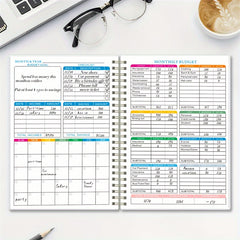Budget Planner Notepad Expense Tracker Notebook Finance Planner
