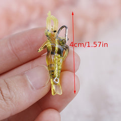 10pcs Realistic Soft Shrimp Hook Artificial Soft Lure Fishing Tackle