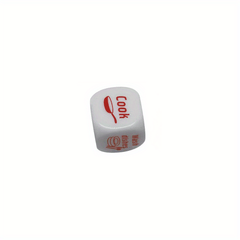 Acrylic Dice Chore Distribution Game Set - Parent Child Interaction