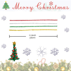 200pcs Craft Pipes For Christmas Decoration DIY