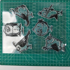 Bird Clear Stamps Scrapbooking Decor Embossing DIY Template Greeting Card