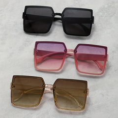 Men's Large Frame Sunglasses UV Resistant Unisex Sunglasses