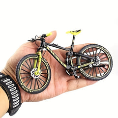 Mini Alloy Bicycle Model Desktop Decoration Mountain Bike Toy
