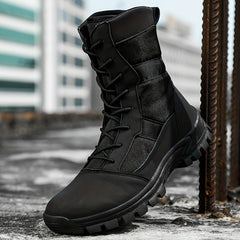 Men's High Top Tactical Work Boots Non Slip Durable Boots