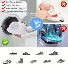 Shoe Washing Mesh Bag Laundry Bag Anti Deformation Washing Bag