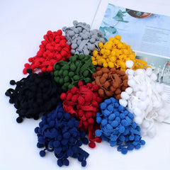 3 Yards Pom Pom Lace Trim Ball Fringe Ribbon For Sewing Party And Home Decor