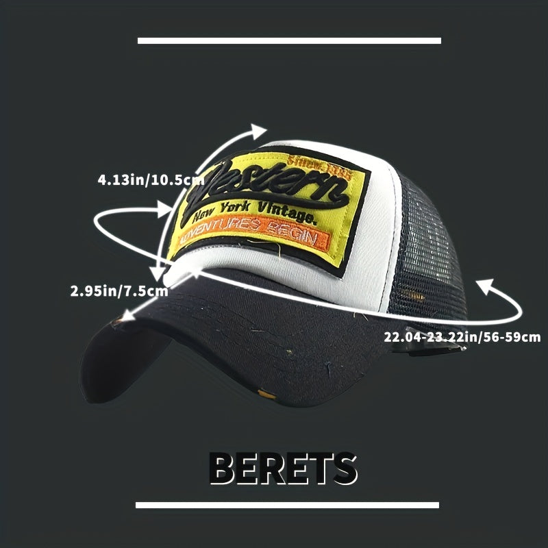 Unisex Sunshade Adjustable Baseball Cap For Mountaineering