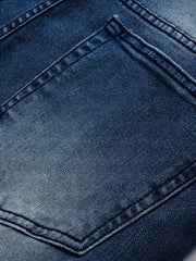 Men's Ripped Stretch Denim Pants
