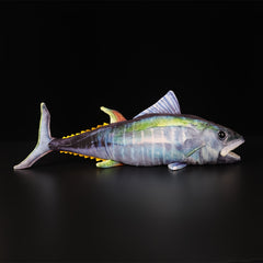 BLUESLEMON Tuna Plush Toy Realistic Ocean Themed Stuffed Animal