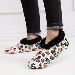 Cozy Sushi Pattern House Slippers for Men