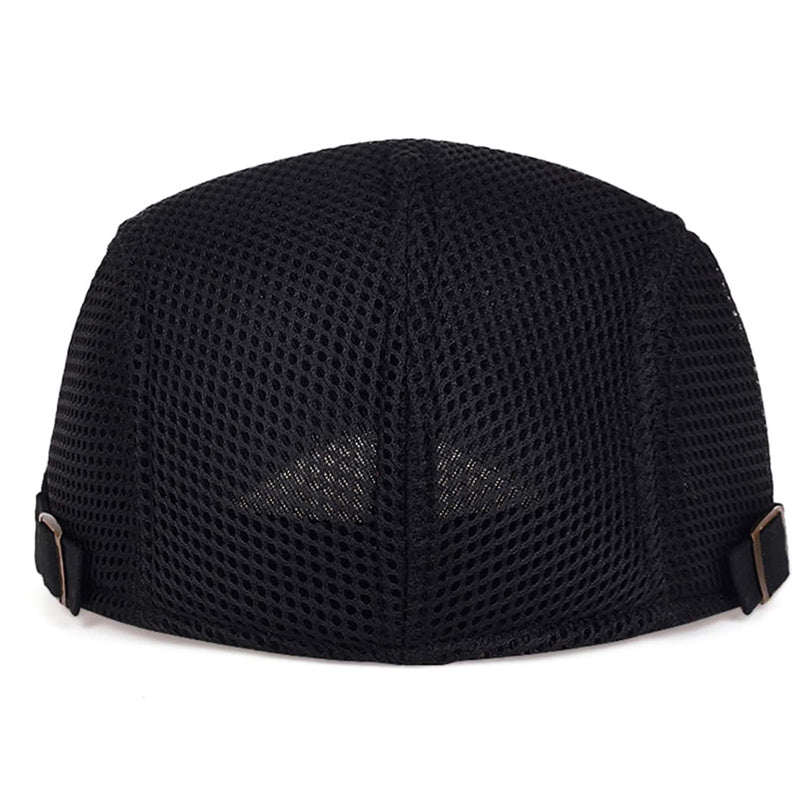 Men's Breathable Beret Hat for Summer Weather
