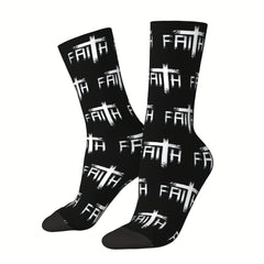 Men Winter Socks Outdoor Sports Warm Socks Novelty Crew Sock