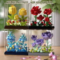 Micro Bead Building Blocks Flower Kit - Eternal Sunflower Carnation