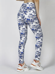 Floral Print Skinny Stretchy Leggings High Waist Yoga Leggings