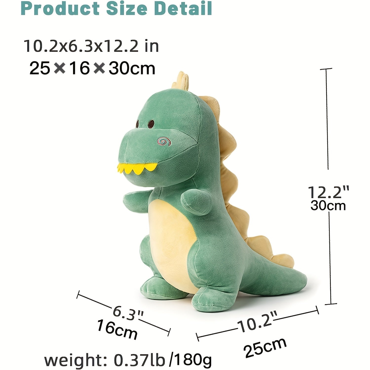 12 Inch Dinosaur Stuffed Animal Plush Toy for Boys and Girls