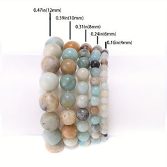 Hematite Stone Beads Round Loose Beads 4-12mm