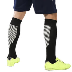 Kids Soccer Socks Knee High Football Breathable Non Slip Sport Socks