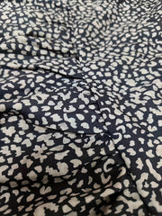 Plus Dot Print Lantern Sleeve V Neck Maxi Smock Dress With Belt