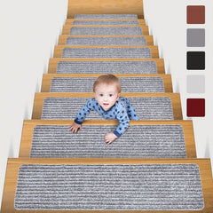 1pc Non Slip Carpet Stair Treads Non Skid Safety Rug Slip Resistant Indoor