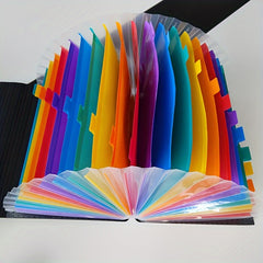 Accordion File Organizer Handle Expanding Folders A4 Letter Size Document