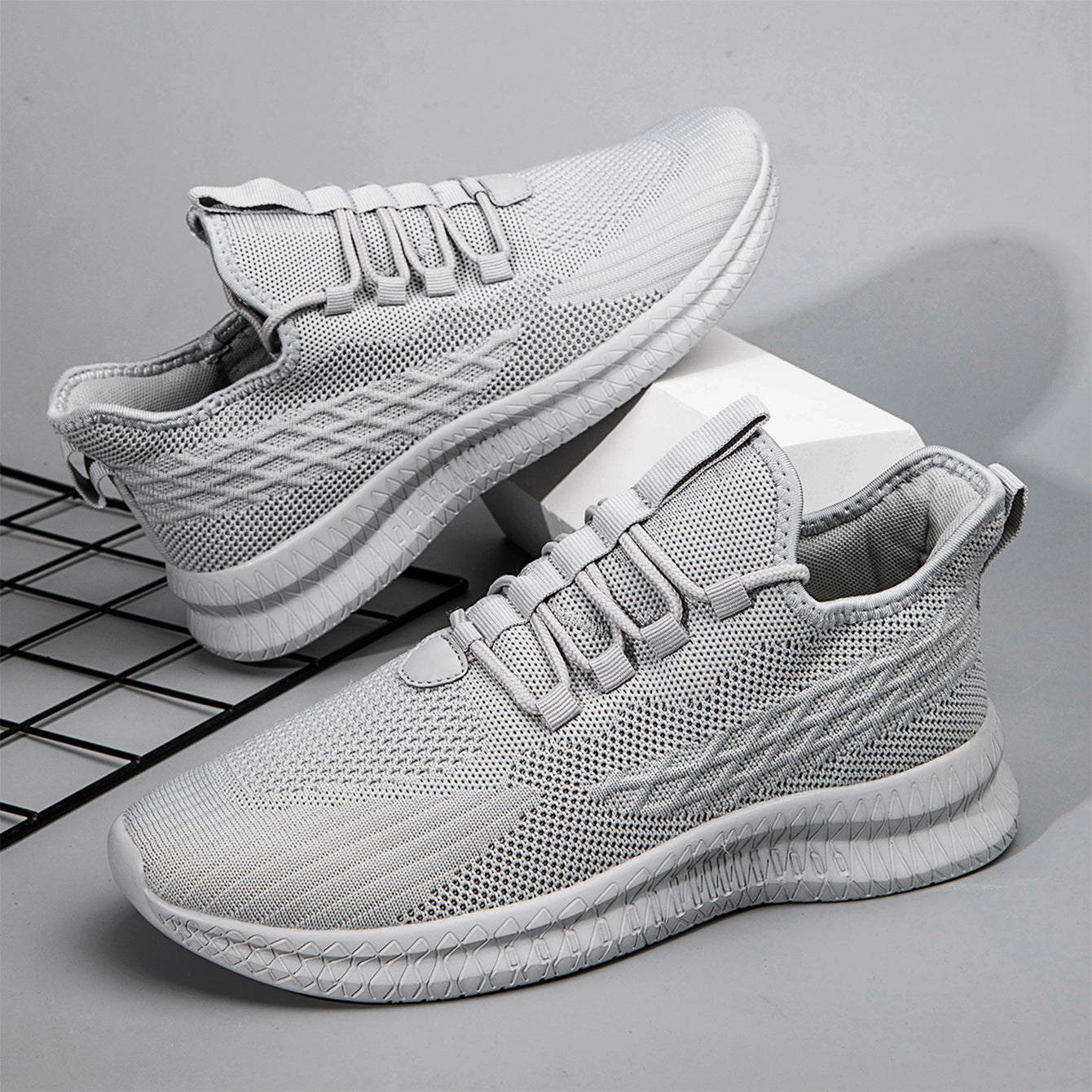 Women's Outdoor Woven Low Top Lace up Running Shoes