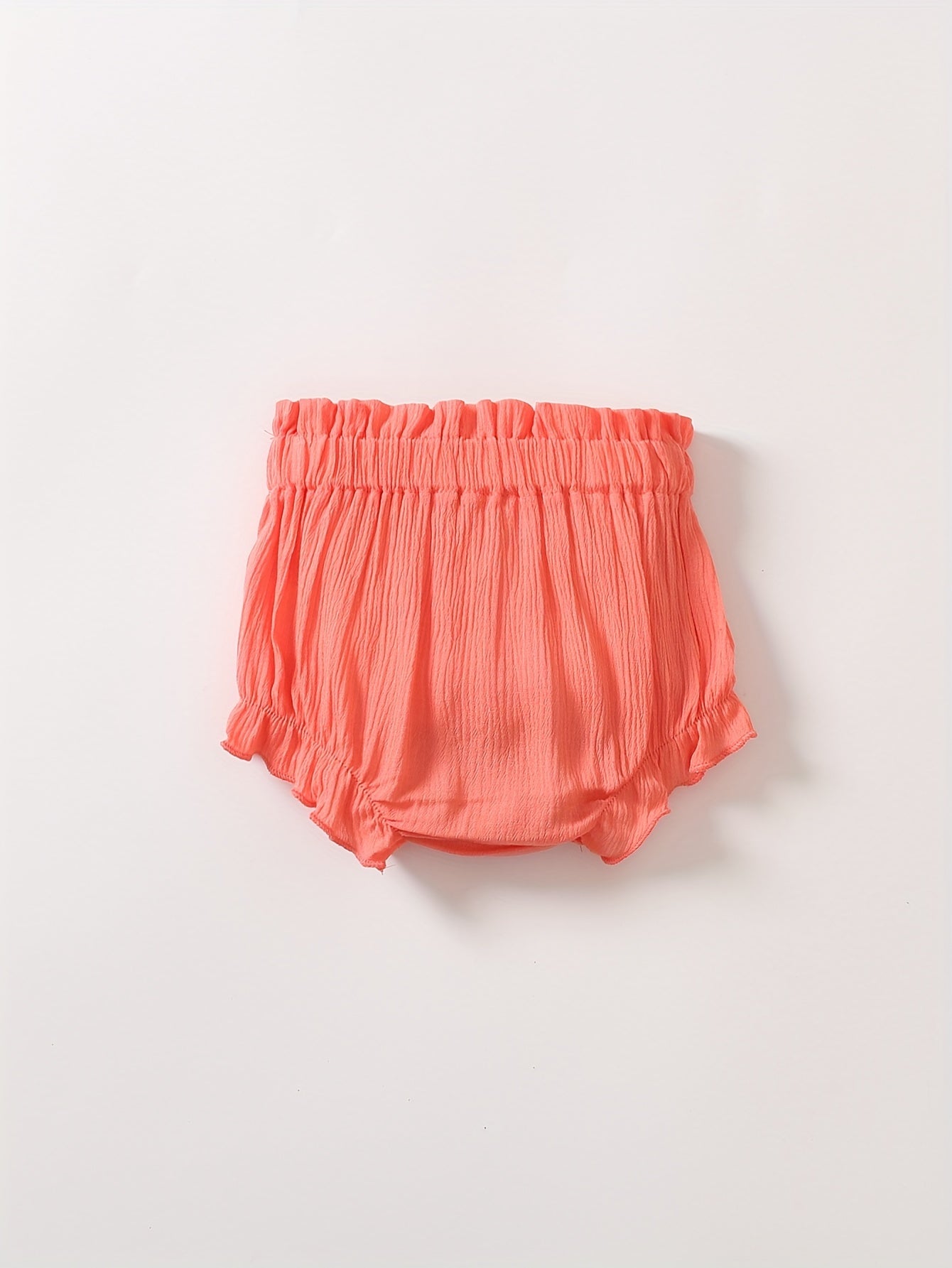 Toddler Baby Girl Boy Bloomer Shorts Ruffle Waist Loose Pants
