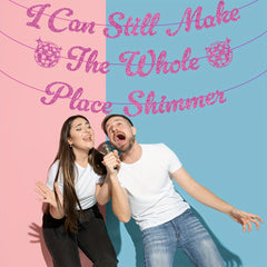 Singer Birthday Banner I Can Still Make The Whole Place Shimmer Banner