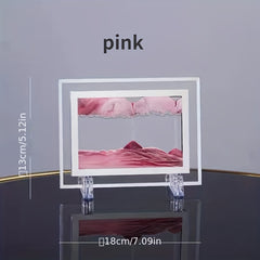 Square 3D Sand Painting Office Gift