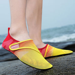 Women's Ombre Slip On Water Shoes Lightweight Quick Dry