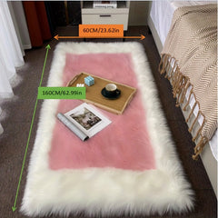Wool Carpet Bedroom Carpet Bedside Mat Long Hair Thickened Floor Mat
