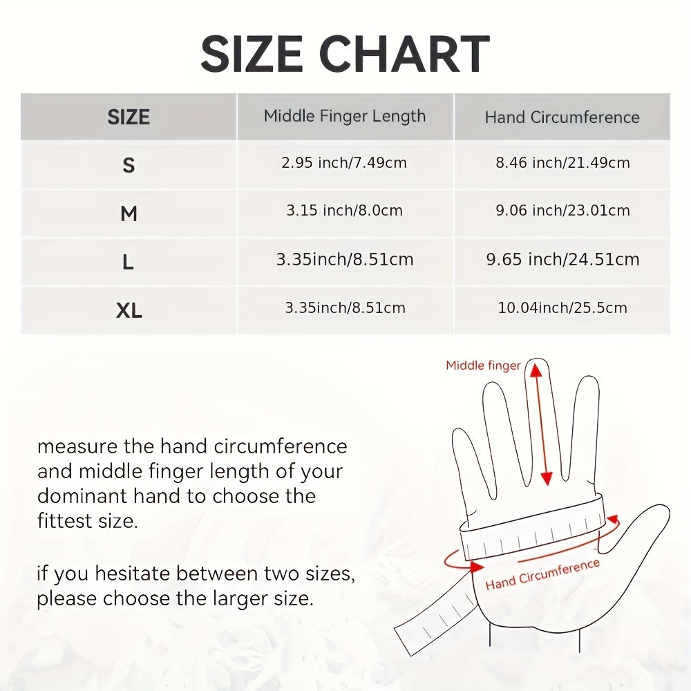 Polar Fleece Winter Cycling Gloves Warm Outdoor Gloves