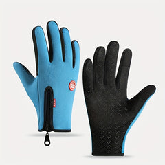 Winter Warm Fishing Gloves Windproof Waterproof Touch Screen Cycling Gloves