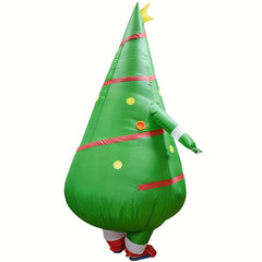 Christmas Tree Inflatable Costume Party Holiday Cosplay Spoof Halloween Gift