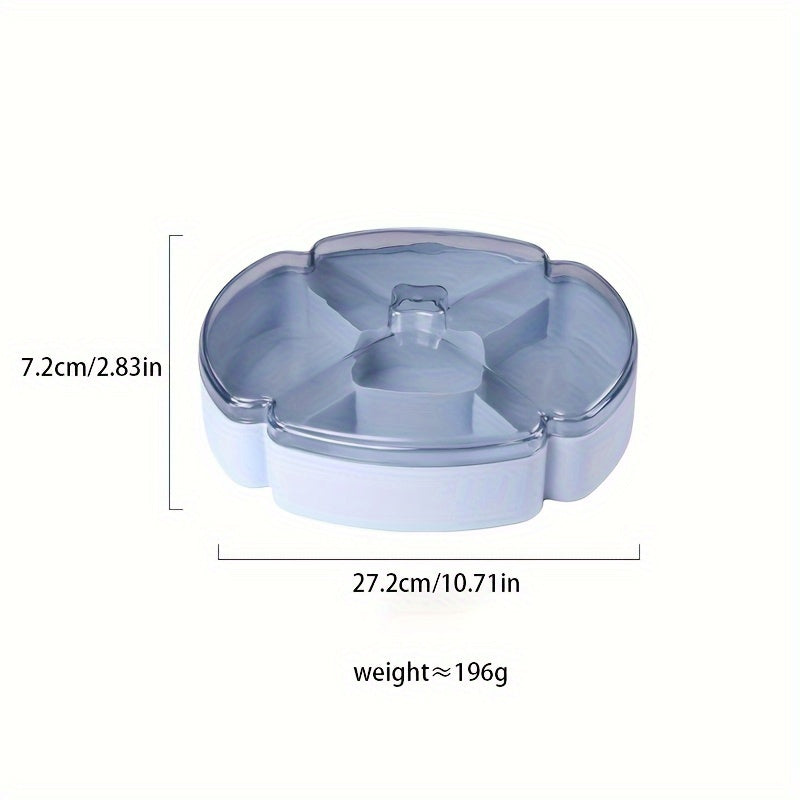 Plastic Food Storage Container Tray with Lid