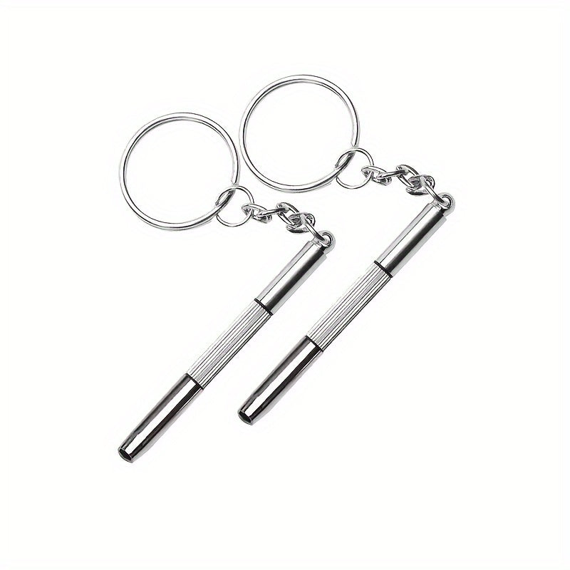 2pcs Glasses Repair Screwdriver Portable Tools