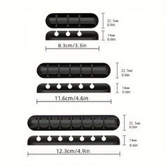 1pc Desktop Data Cable Manager - Keep Your Desk Organized