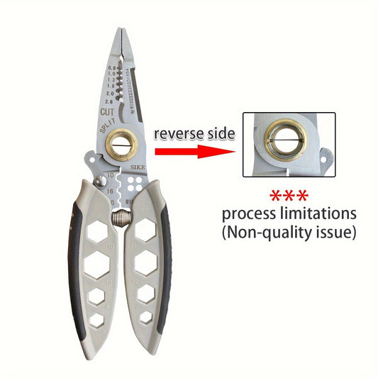 Wire Stripper Multifunctional Cable Cutter Pliers