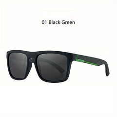 Men's Vintage Square Polarized Sunglasses UV400