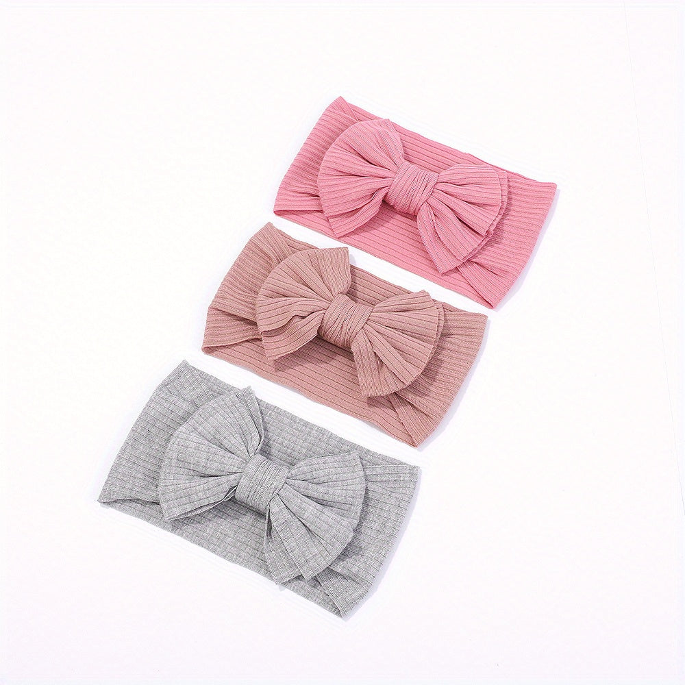 5pcs Girls' Elastic Hair Bands Kids Headwear Baby Hair Accessories